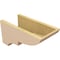 Ekena Millwork 8"W x 16"D x 8"H Wide Ridgewood Rough Cedar Woodgrain TimberThane Corbel, Primed Tan CORUR08X16X08RIDRCPR - alternate 5